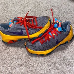 Nike KDs colorful